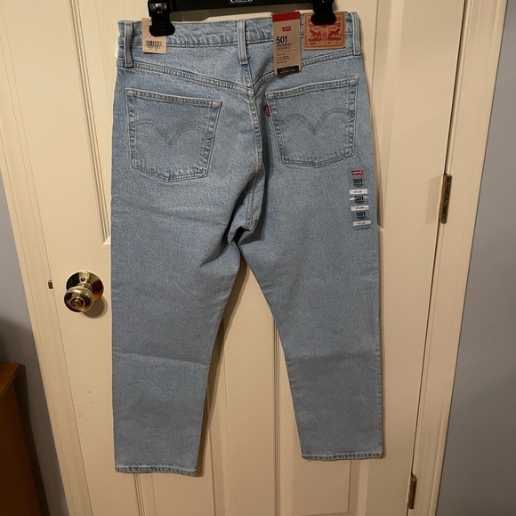 New Levi’s 501 High Rise Straight Leg Ankle - Picture 4 of 9